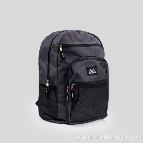 Black gray men's backpack on sale